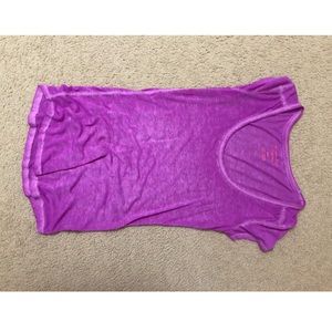 American eagle XS purple top